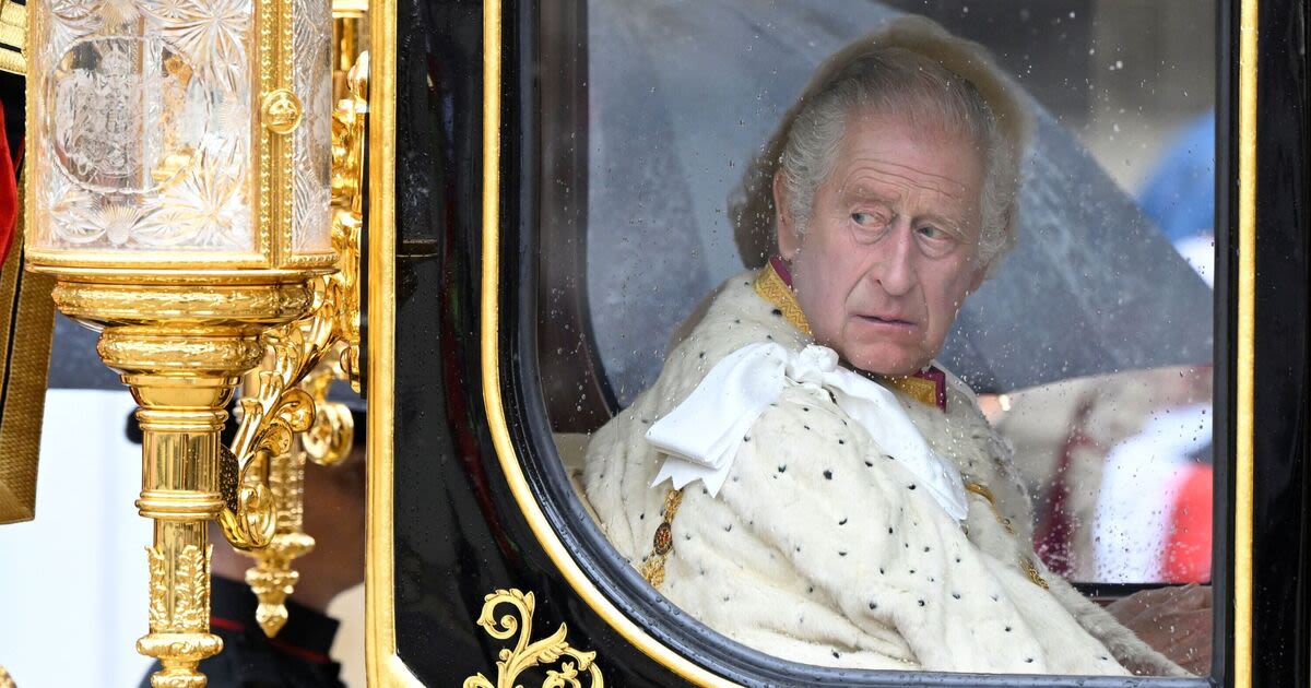 Charles's nine-word complaint as he arrived to be crowned at Westminster Abbey
