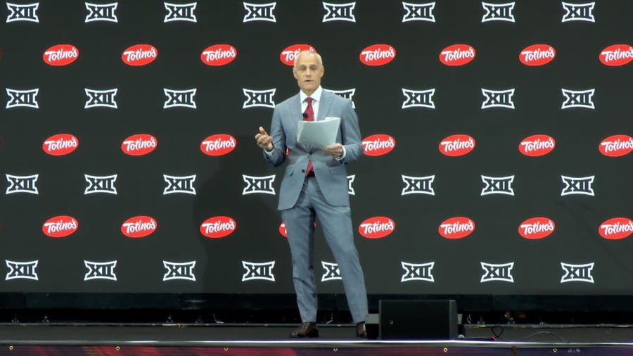 ‘Deepest conference in America’: Big 12’s Brett Yormark expresses excitement at football media days