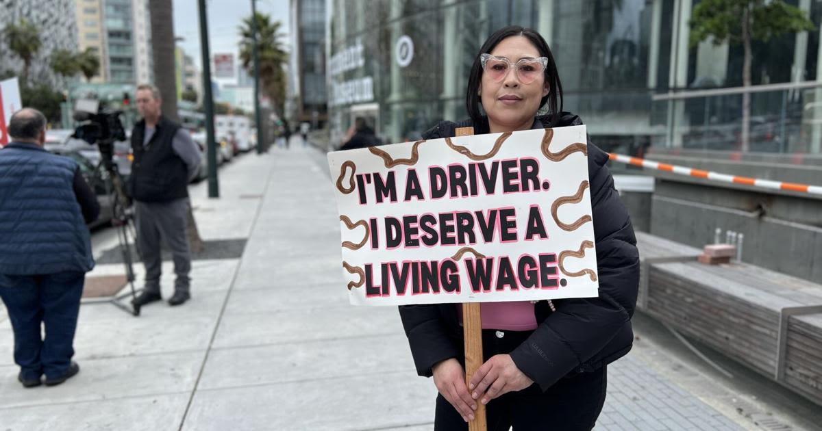 Study: SF, LA gig drivers make sub-minimum wage
