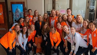 Máxima Zorreguieta visitó a los deportistas neerlandeses en la villa olímpica de París y tuvo una actitud “fuera de protocolo”