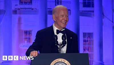 Watch: Biden roasts Trump at correspondents dinner