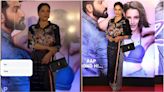 Madhuri Dixit ditches ethnics for a kaftan dress for Bad Newz screening