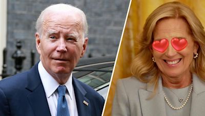 Jill Biden's emoji response to her husband dropping out is sending people