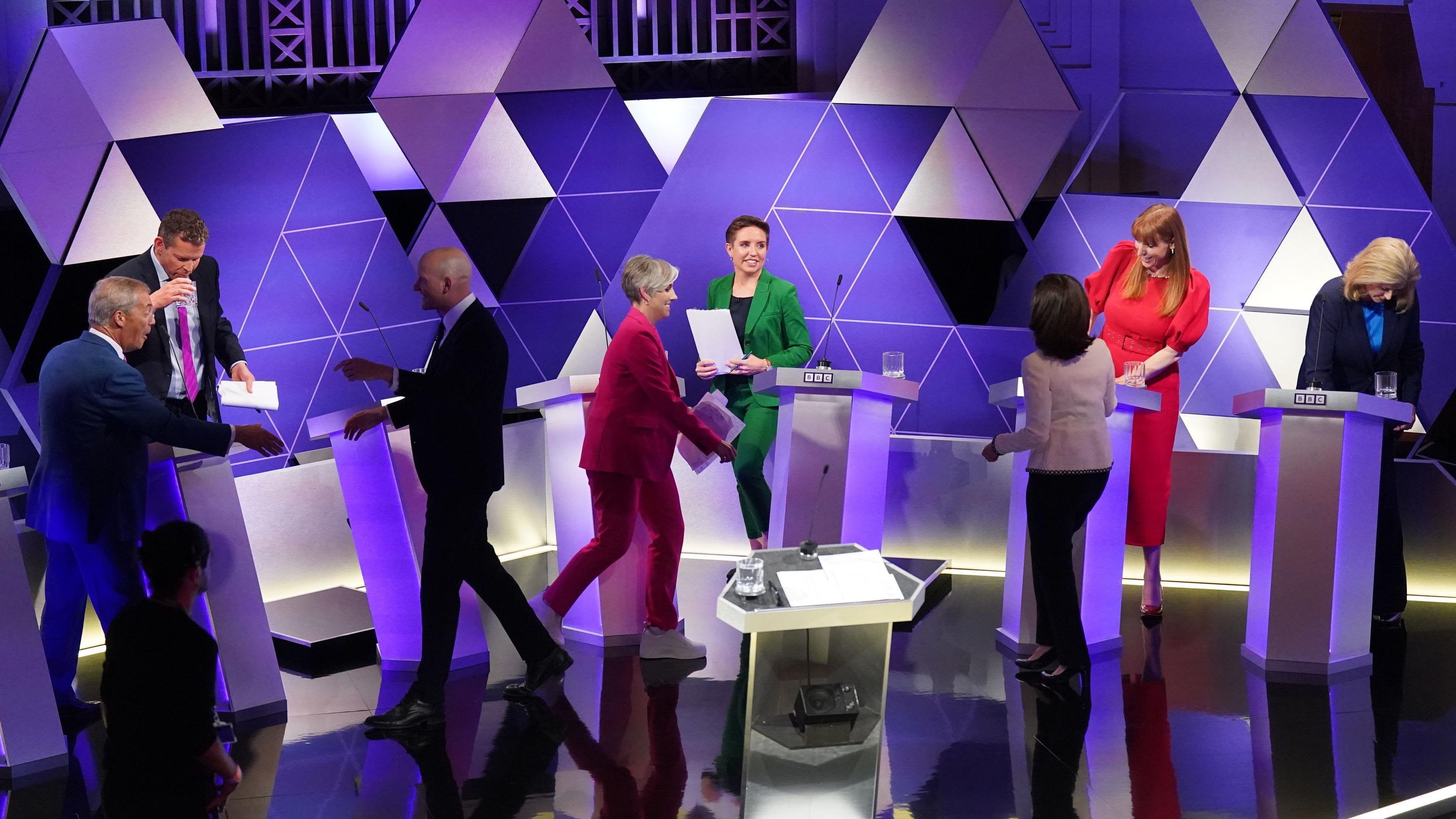 Seven takeaways from multi-party BBC election debate