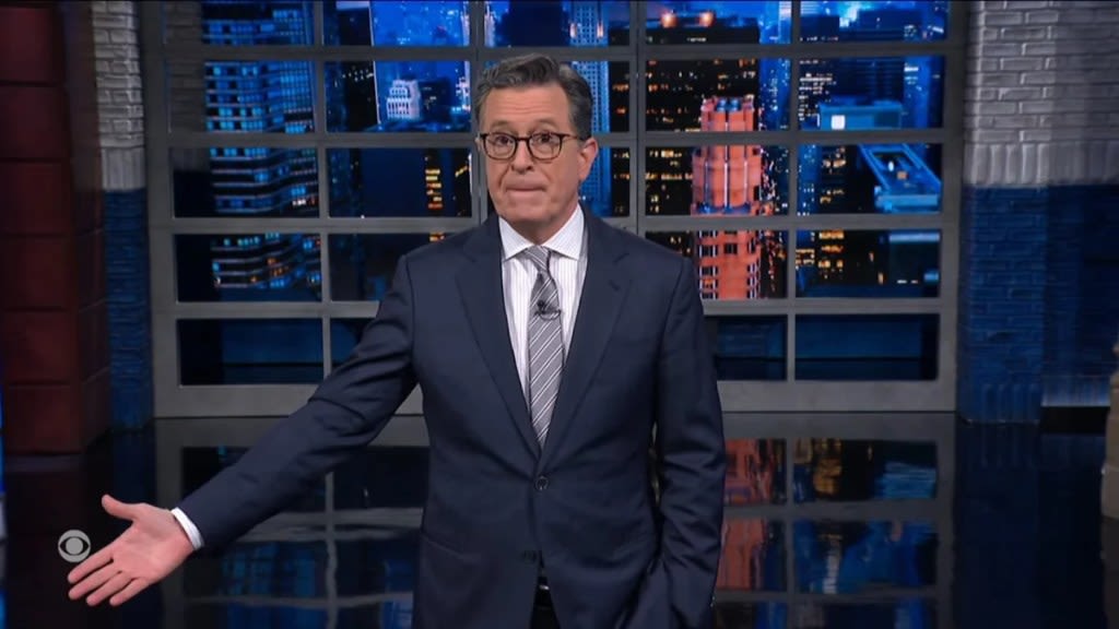 Stephen Colbert Stands Up for College Gaza Protesters: ‘It’s Their First Amendment Right’ | Video