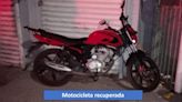 Recuperan motocicleta con reporte de robo en la capital