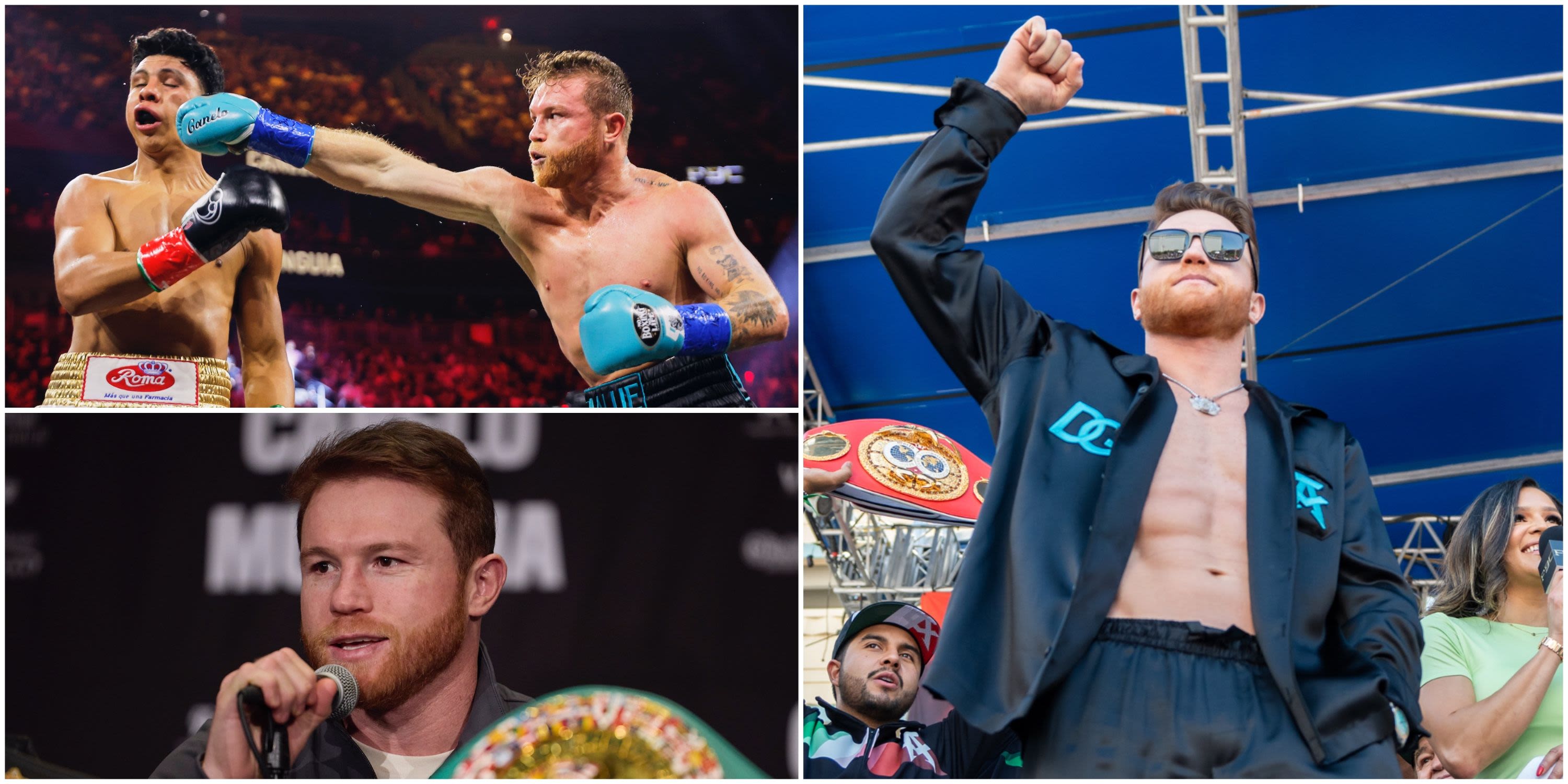 I look back at numerous Canelo events in Las Vegas, and can see one massive change today