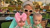 Paris Hilton Coordinates Tropical Outfits With Husband and Kids During Hawaii Getaway