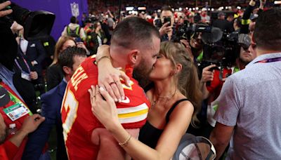 Travis Kelce and Taylor Swift Were Filmed Kissing After Her Second Concert in Amsterdam