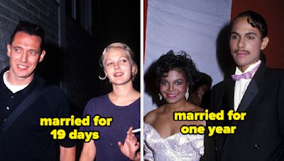 Here Are 14 Famous People Who Were Teens When They Got Married And How Long Each Marriage Lasted