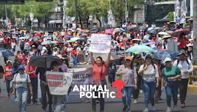 CNTE consigue aumento salarial del 13% tras protestas y plantón en el Zócalo