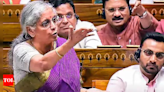 Nirmala Sitharaman slams Opposition, says no state denied funds in Budget | India News - Times of India