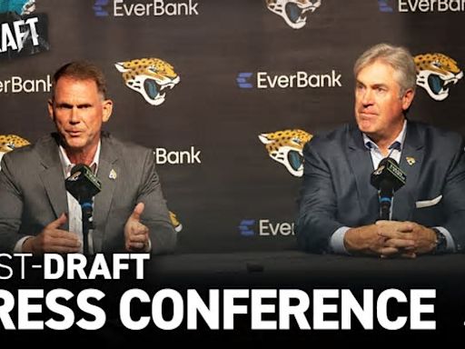 Trent Baalke and Doug Pederson Recap Day 1 of the NFL Draft | Jacksonville Jaguars