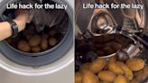 Vlogger Shares "Life Hack" To Clean Potatoes In Washing Machine, Internet Disapproves