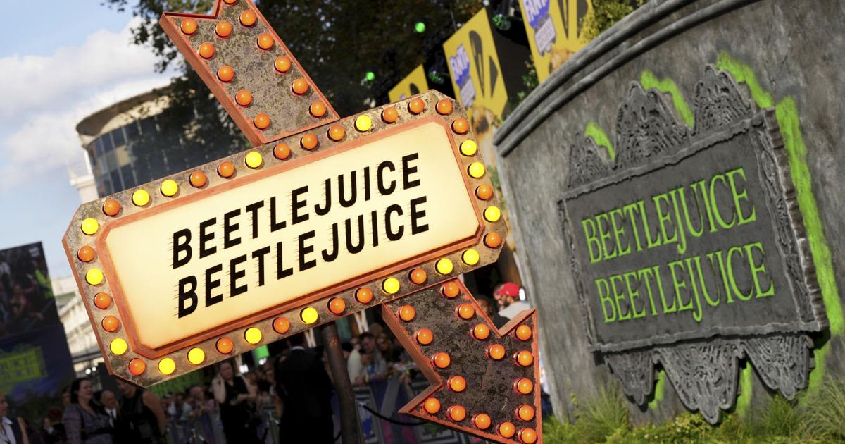 "Beetlejuice Beetlejuice" continues to win at the weekend box office