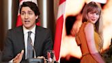 Justin Trudeau, on behalf of all Canadian Swifties, issues plea to Taylor to bring her tour to his country