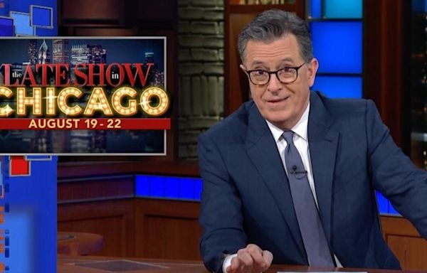 How to request free tickets for Stephen Colbert's "The Late Show" in Chicago during Democratic National Convention