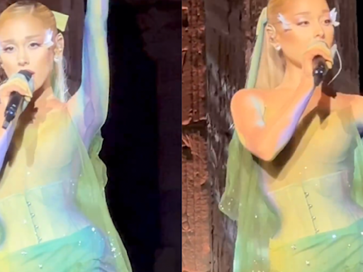 Ariana Grande Gave a Surprise Met Gala Performance Looking Like Fashion Tinkerbell