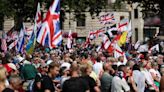 Thousands join Tommy Robinson march in London