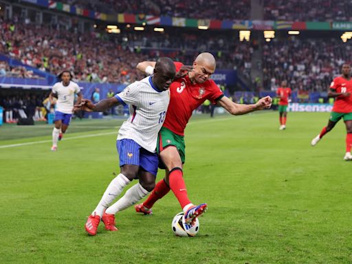 Portugal - Francia, en directo | La selección lusa y la francesa se van al descanso empatados sin goles en un partido con pocas ocasiones