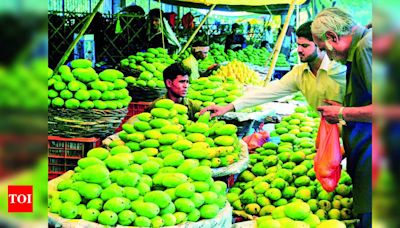 Dussehri mangoes from UP's Malihabad belt now available in the United States | Lucknow News - Times of India