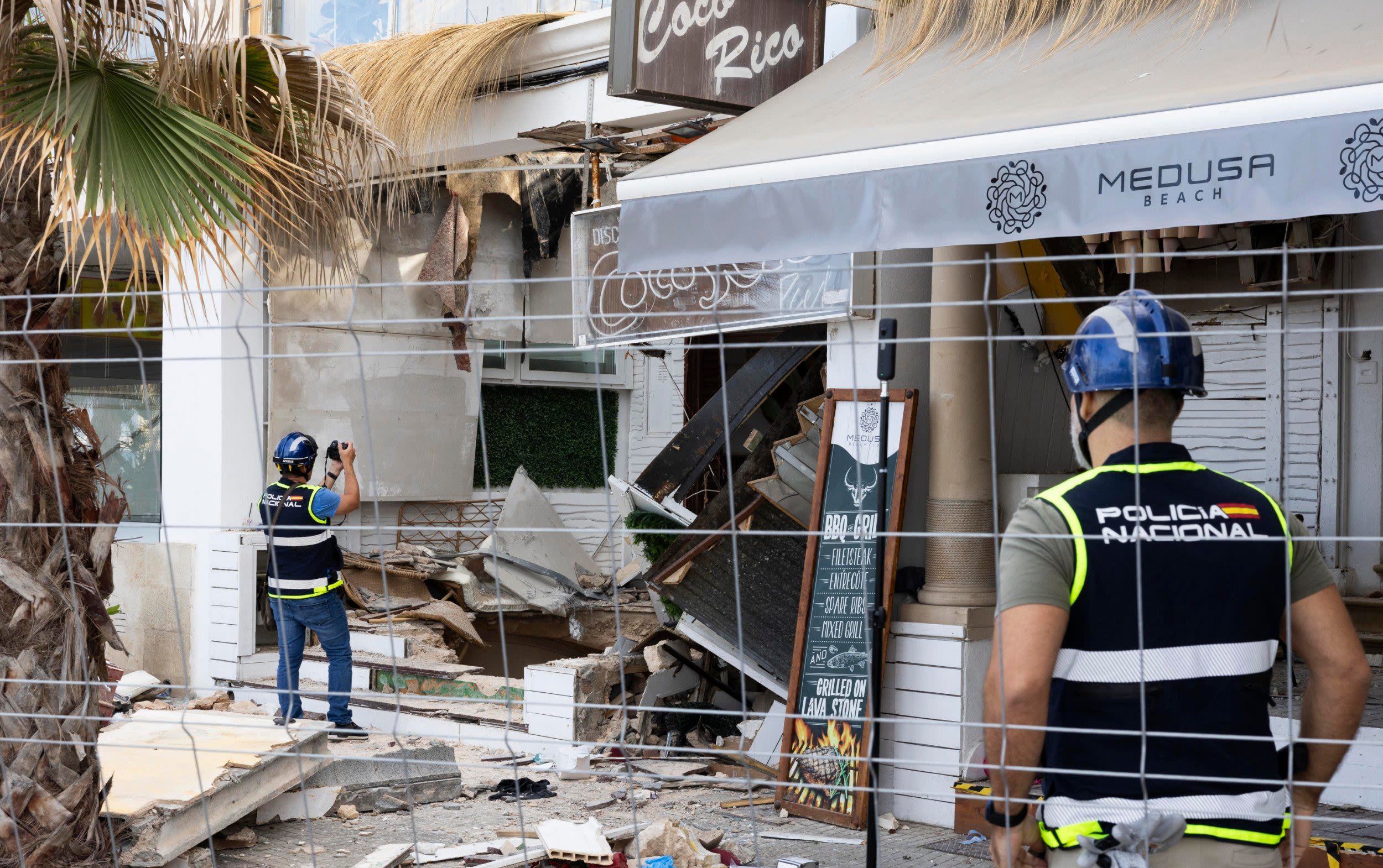 Majorca restaurant unveiled rooftop terrace day before deadly collapse