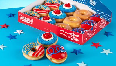 Dress appropriately and you can get a free Krispy Kreme doughnut on July 4th: Here's how
