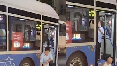 上海公車司機好心扶老人反被訛