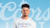 Patrick Mahomes Embraces His ‘Dad Bod’ in T-Shirts Made in Collaboration With Coors Light