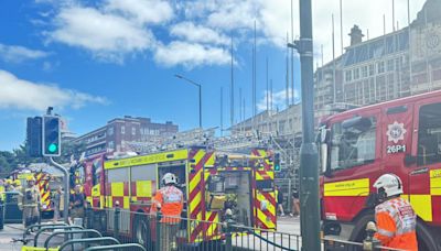 Fire service issue update on Bournemouth fire