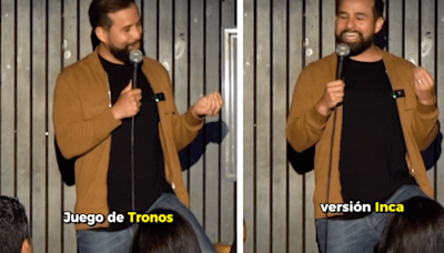 Comediante extranjero bromea con la política de Perú y afirma: “Parecen ‘Juego de Tronos’ versión inca”