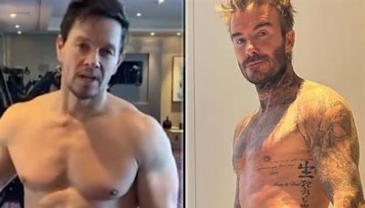 El supuesto "engaño" de Mark Wahlberg a Beckham: David demanda al actor por 10 millones