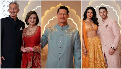 Former PMs and Hollywood stars attend India's most extravagant wedding | ITV News