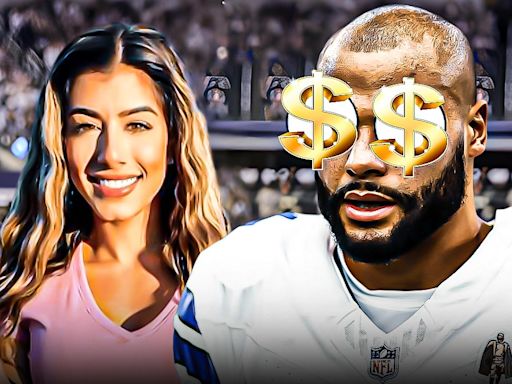 Dak Prescott's girlfriend sends heartfelt message after massive new Cowboys contract