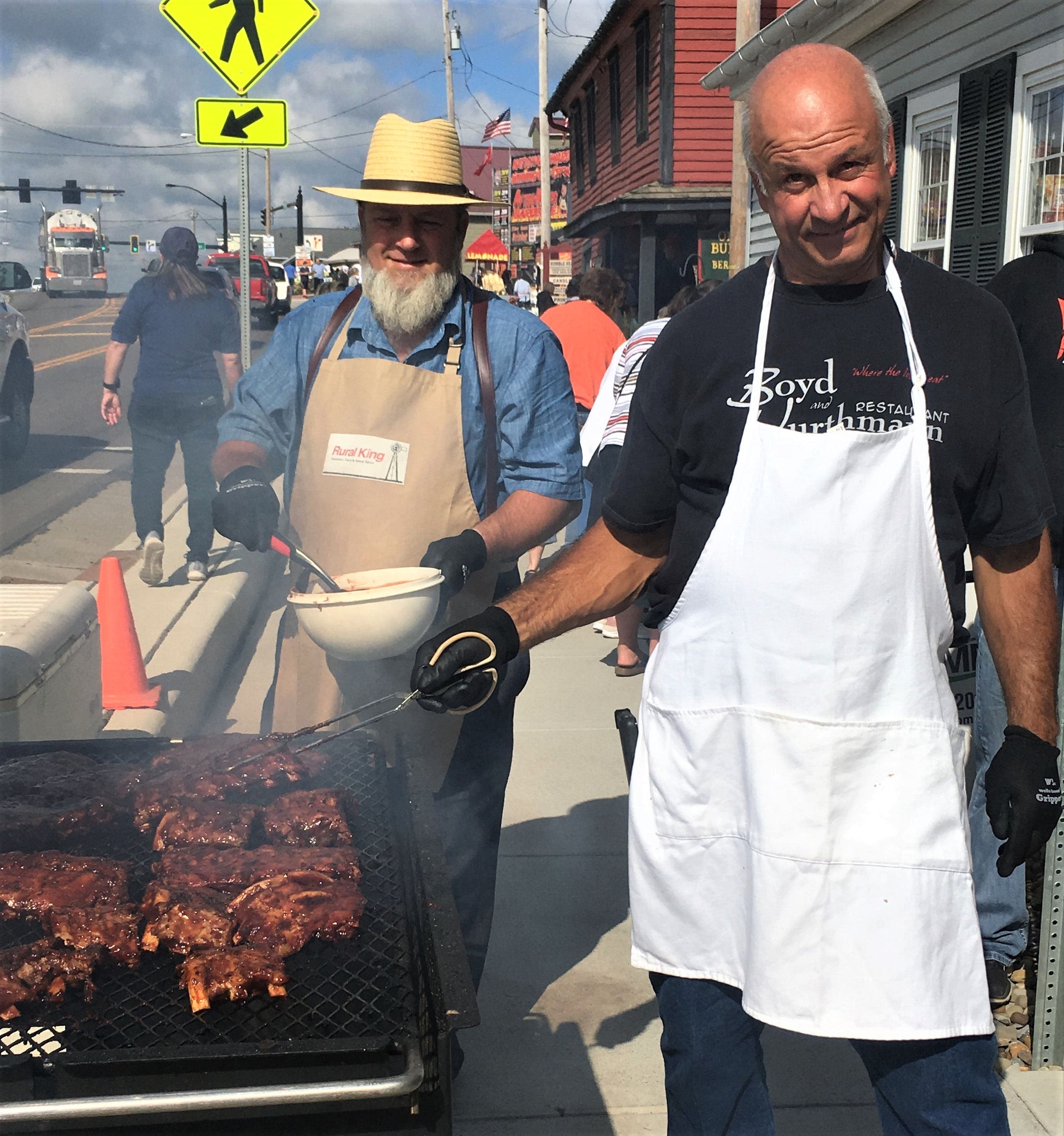 Barbecued ribs take center stage where competition is fierce at Harvest Fest in Berlin