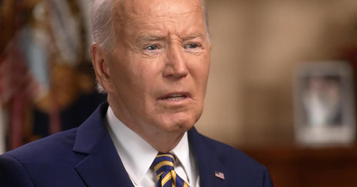 President Joe Biden talks exclusively with "CBS Sunday Morning" about withdrawing from race, threat of Trump