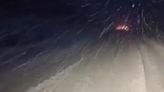 La nieve volvió a la Ruta 40 y piden «extrema precaución» entre Bariloche y El Bolsón