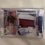 2022 Flawless Riley Adams Ruby Autograph Rookie Patch Auto RC #Nationals