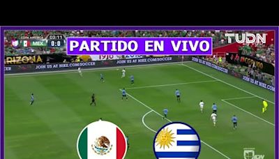 México 0 - 3 Uruguay EN VIVO - resultados en directo del partido amistoso Copa América 2024