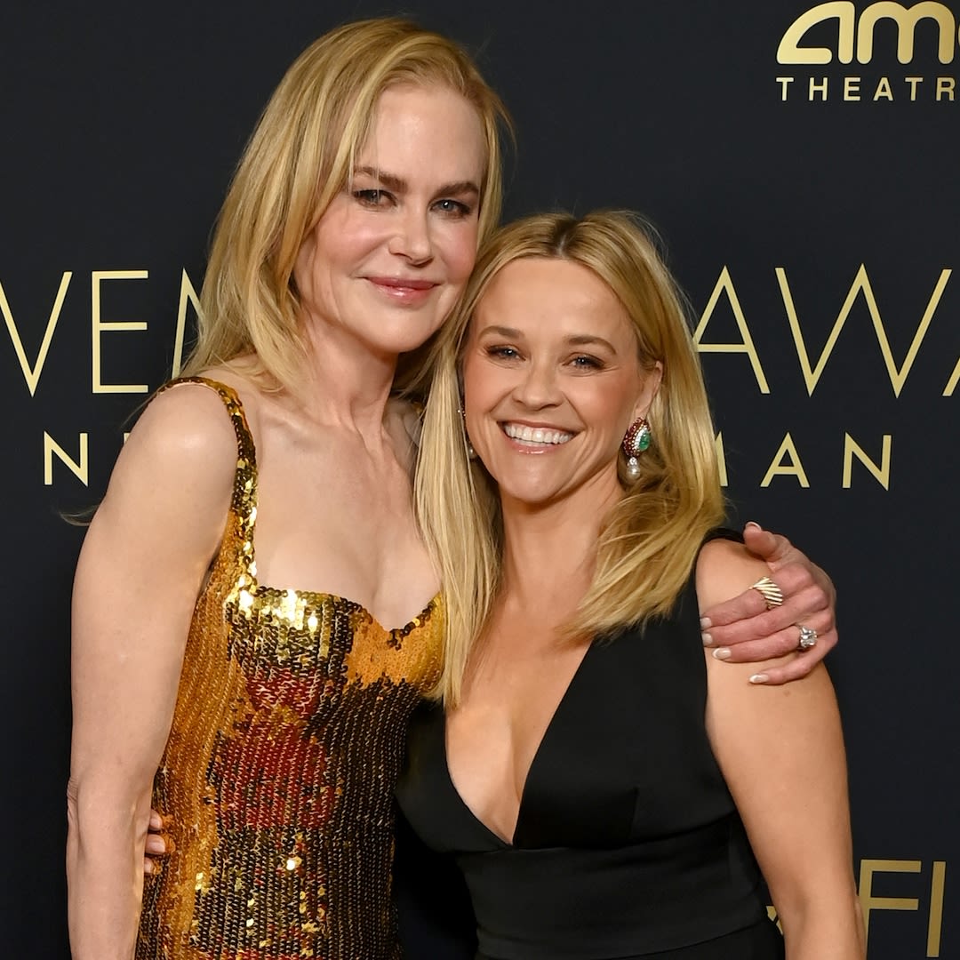 Reese Witherspoon Debuts Jaw-Dropping Nicole Kidman Impression While Honoring Her - E! Online