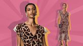 Five-star rated M&S leopard print dress is a best-seller in matter of days