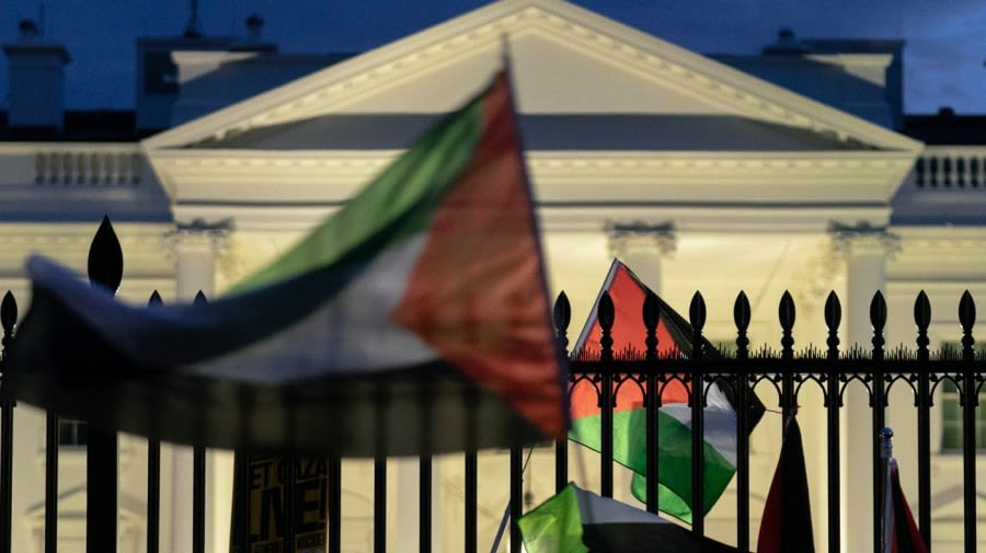 White House prepares for weekend pro-Palestinian protests