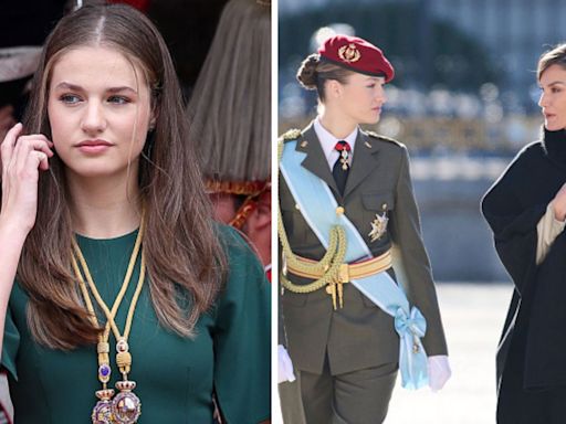 Reina Letizia está preocupada por el vicio de infanta Leonor