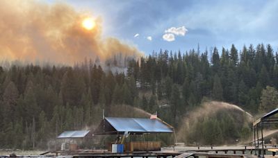 Officials expand closures as Bench Lake Fire burns over 2,000 acres - East Idaho News