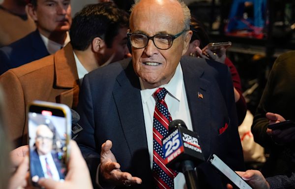 Judge puts liens on Rudy Giuliani's apartments while dismissing his bankruptcy case