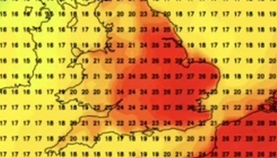 Weather map shows when UK will experience another heatwave in July