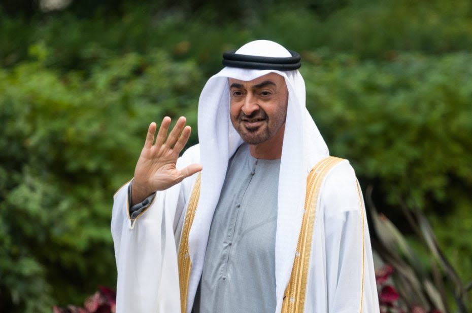UAE President Sheikh Mohamed arrives in South Korea on first leg of Asia visit