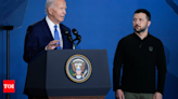 Pressure piles on Biden as donors freeze $90 million cash; Jeffries meets Biden & 'bluntly' shares view of caucus - Times of India