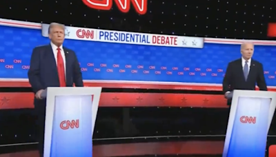 Video: Joe Biden, Donald Trump Refuse To Shake Hands Before Debate