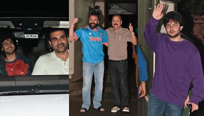 In Pics: Sohail Khan parties with Salman Khan, Baba Siddique after India-South Africa ICC T20 World Cup 2024 match